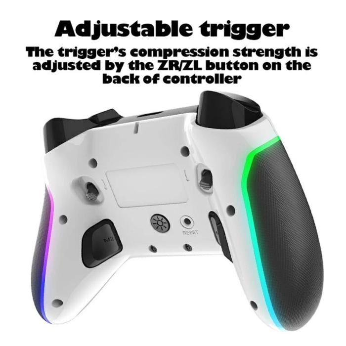 Bild 2, iPega Universal RGB Trådlös Handkontroll PS/NS/iOS/PC/TV Svart