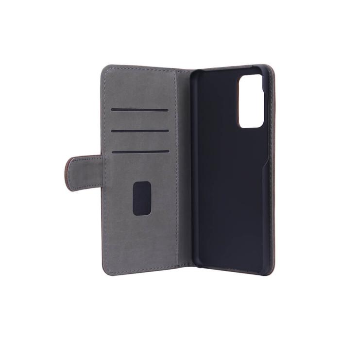Bild 4, GEAR Samsung Galaxy A72 Fodral Nubuck Läder Brun