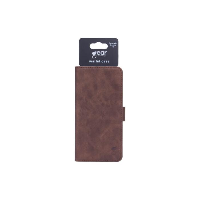 Bild 2, GEAR Samsung Galaxy A72 Fodral Nubuck Läder Brun