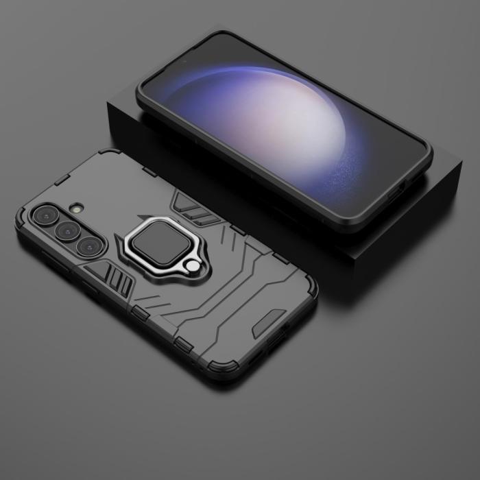 Bild 4, Samsung Galaxy S24 Skal Ring Armor Hybrid Svart
