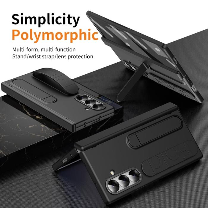 Bild 4, Samsung Galaxy Z Fold 7 Skal Kickstand Svart