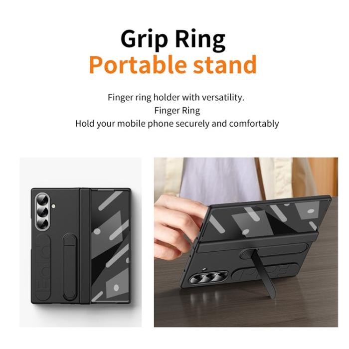 Bild 6, Samsung Galaxy Z Fold 7 Skal Kickstand Svart