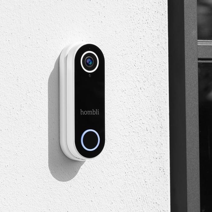 Bild 4, Hombli Smart Dörrklocka Pack Vit