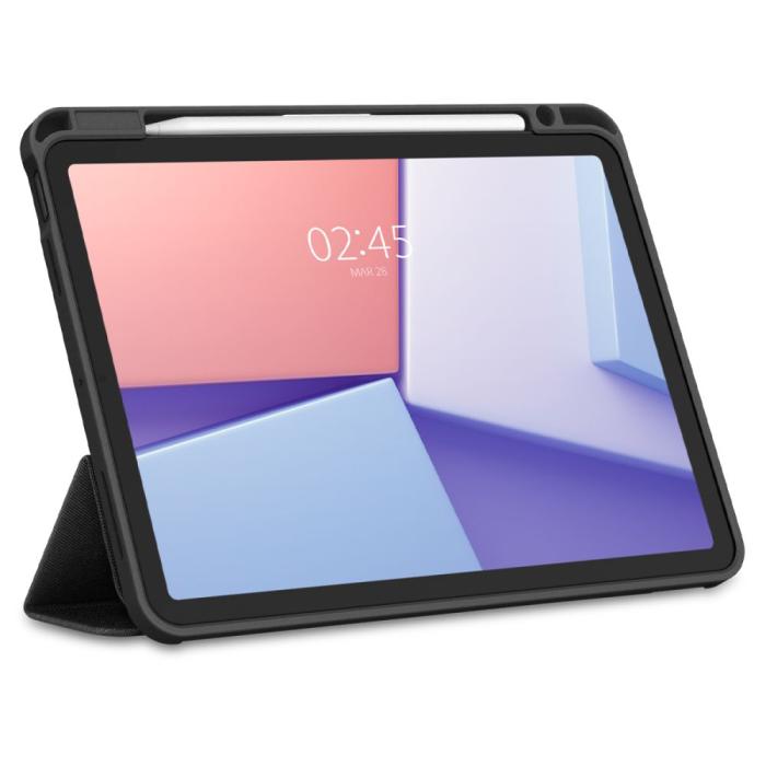 Bild 4, Spigen iPad Air 2025-2020 Fodral Urban Fit Svart