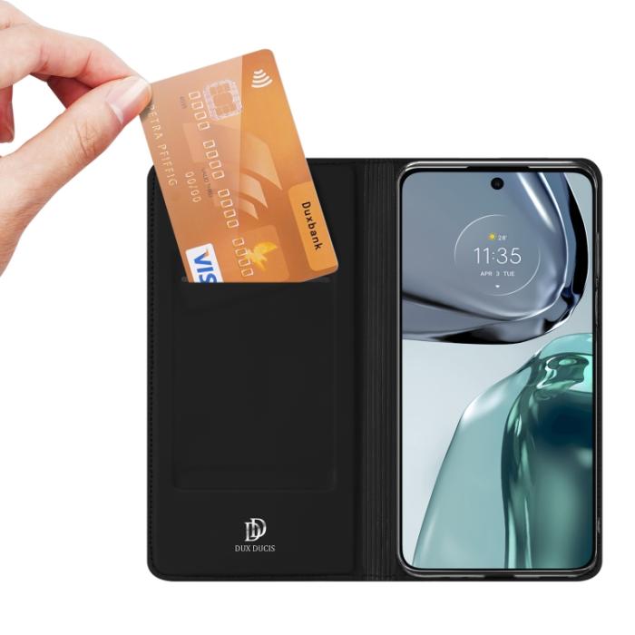 Bild 2, DUX DUCIS Motorola Moto G62 5G Fodral Skin Pro Svart