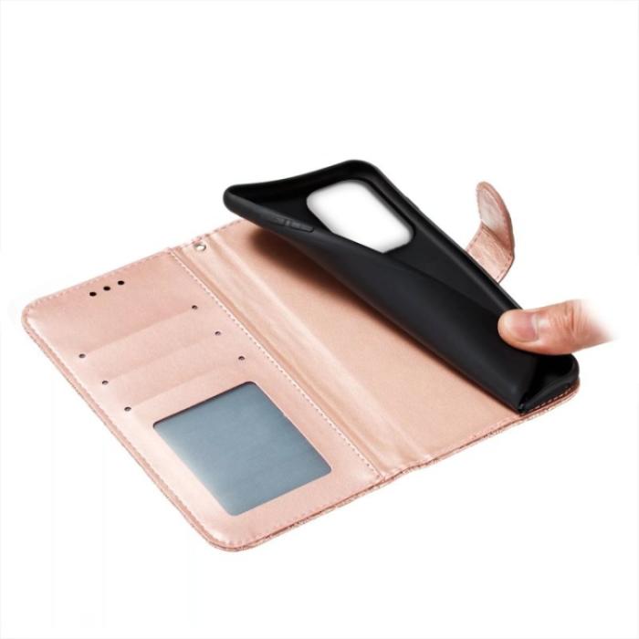 Bild 6, Samsung Galaxy A24 5G Fodral Med Blommigt Tryck Roséguld