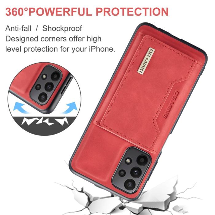 Bild 6, DG.MING Galaxy A23 5G Skal 2in1 Magnetisk Avtagbart Kortfack