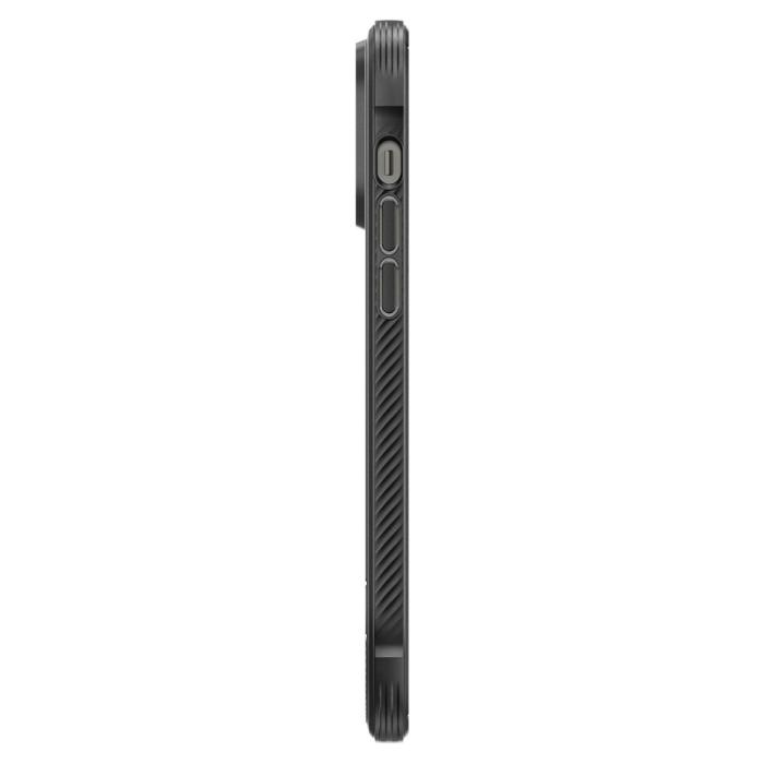 Bild 5, Spigen iPhone 14 Pro Max Skal MagSafe Mag Rugged Armor Matt Svart