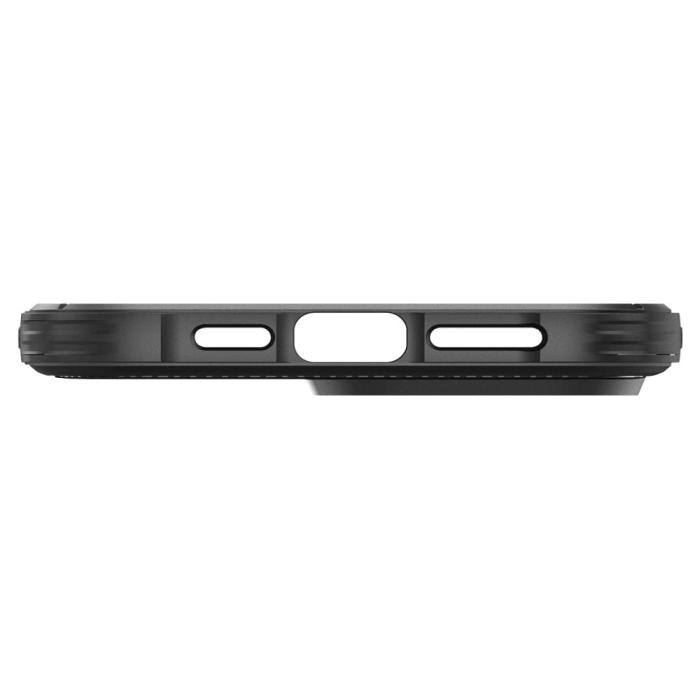 Bild 6, Spigen iPhone 14 Pro Max Skal MagSafe Mag Rugged Armor Matt Svart