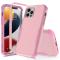 iPhone 14 Pro Max Skal Shockproof Hybrid Rosa