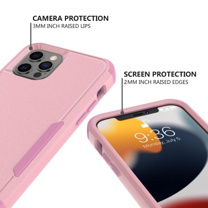 Bild 4, iPhone 14 Pro Max Skal Shockproof Hybrid Rosa