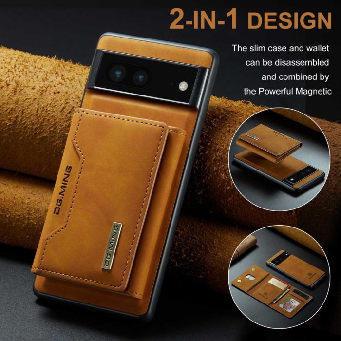 Bild 6, DG.MING Google Pixel 7 Skal 2in1 Magnetisk Avtagbart Kortfack