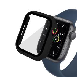 Apple Watch 7/8 45mm Skal Med Härdat Glas Svart