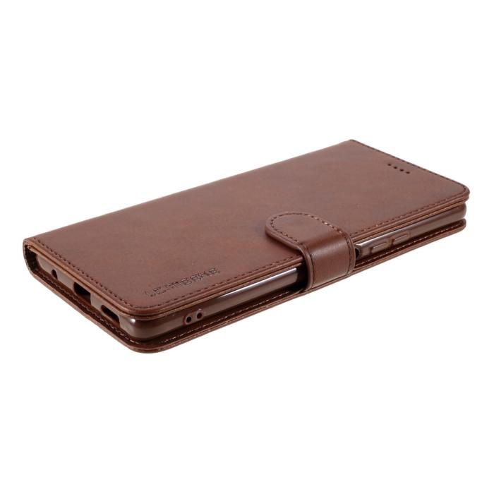 Bild 4, Xiaomi Redmi Note 10 Pro - LC.IMEEKE Läder Fodral - Brun