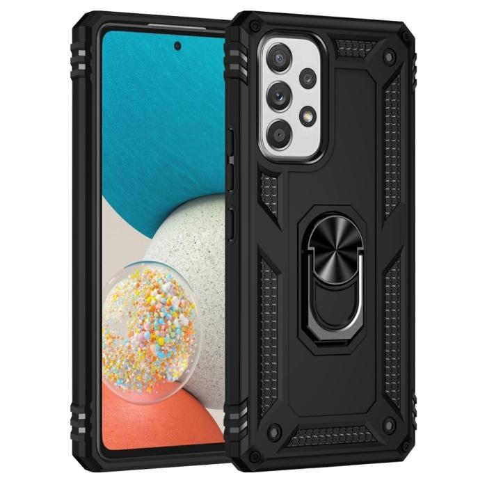 Bild 2, Samsung Galaxy A53 5G Skal Armor Hybrid Ring Svart