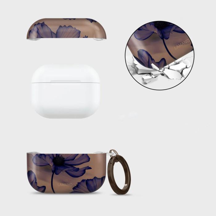 Bild 5, Tech-Protect AirPods Pro 2 / 1 Skal Lamano Velvet Night