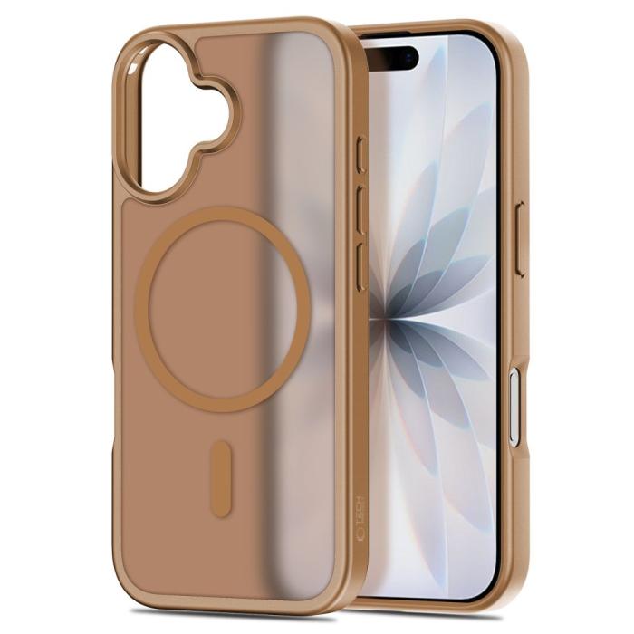 Bild 2, Tech-Protect iPhone 17 Skal MagSafe BasicMag Matte Brown