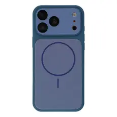 iPhone 18 Pro / 17 Pro Skal MagSafe Med Linsskydd Bl&aring;