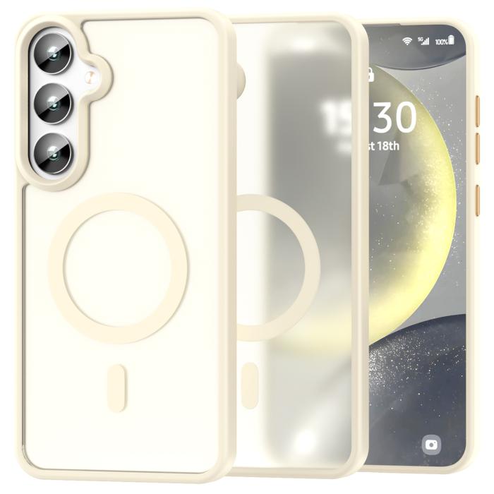 Bild 1, ColorPop Galaxy S24 Plus Skal CH MagSafe Matt Off White