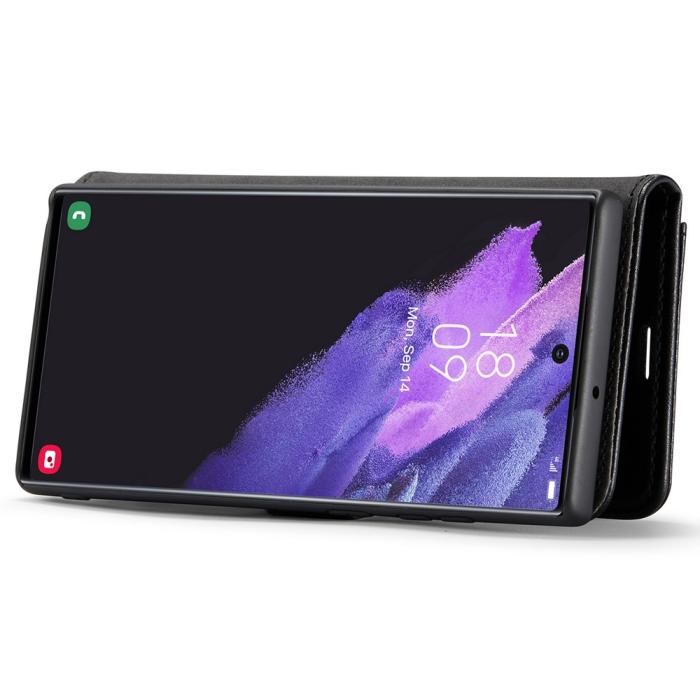 Bild 5, DG.MING Samsung Galaxy S22 Ultra 2in1 Magnet Fodral / Skal Svart