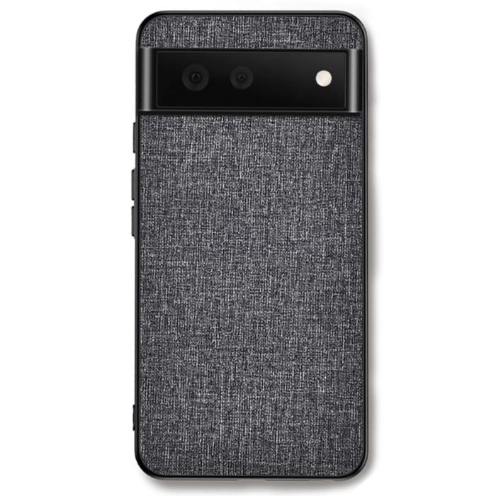 Bild 1, Google Pixel 8 Skal Tygmönstrat Hybrid Grå