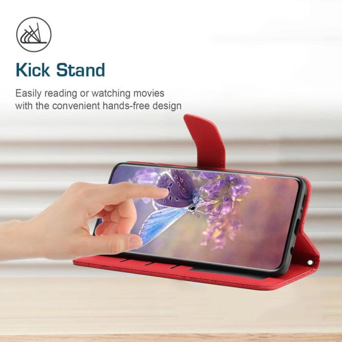 Bild 3, Xiaomi 13T / 13T Pro Fodral Med Tryck Röd