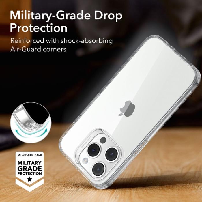 Bild 5, ESR iPhone 15 Pro Skal Project Zero Transparent