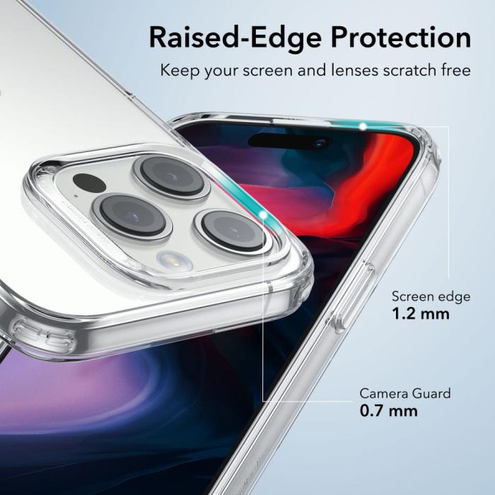 Bild 6, ESR iPhone 15 Pro Skal Project Zero Transparent
