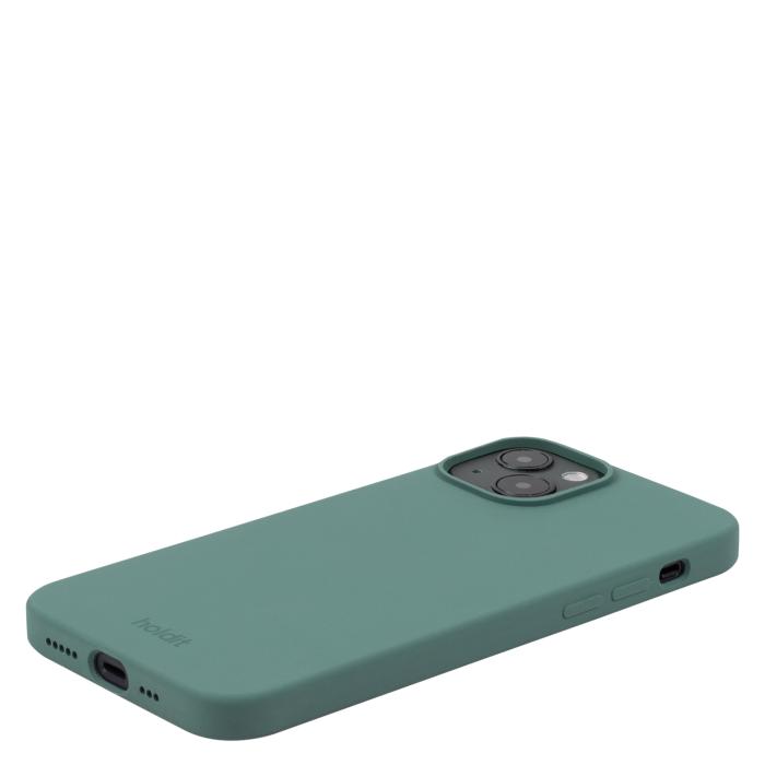 Bild 3, holdit iPhone 14 / 13 Skal Silikon Moss Green