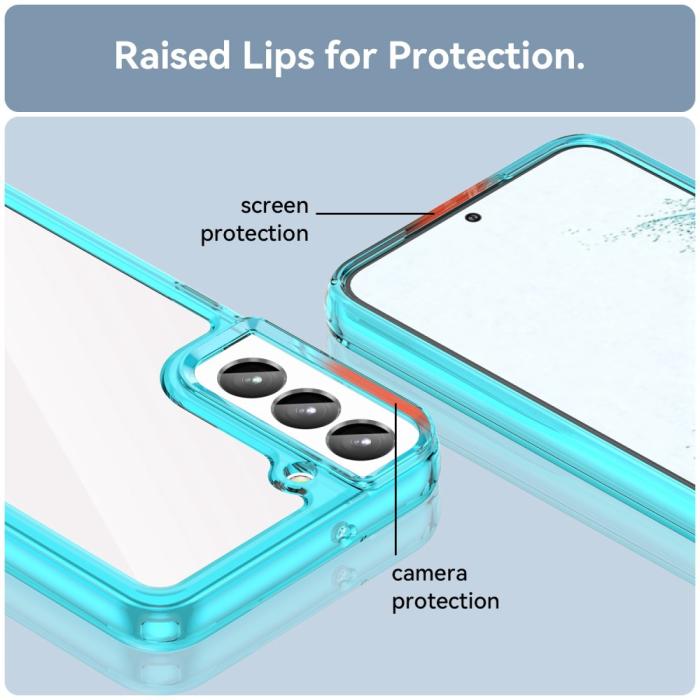 Bild 6, Samsung Galaxy S23 Skal Akryl/TPU Blå