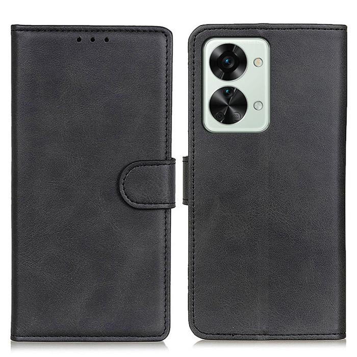 Bild 1, OnePlus Nord 2T 5G Fodral Läder Svart