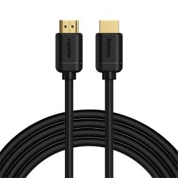 Baseus 3m 4K 60Hz HD HDMI - HDMI Kabel Svart