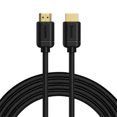 Baseus 3m 4K 60Hz HD HDMI - HDMI Kabel Svart