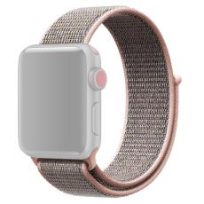Nylon Loop Armband Justerbart Apple Watch 42/41/40/38 mm - Roséguld