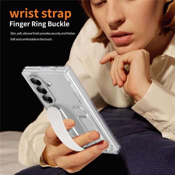 Bild 3, Samsung Galaxy Z Fold 7 Skal Kickstand Transparent