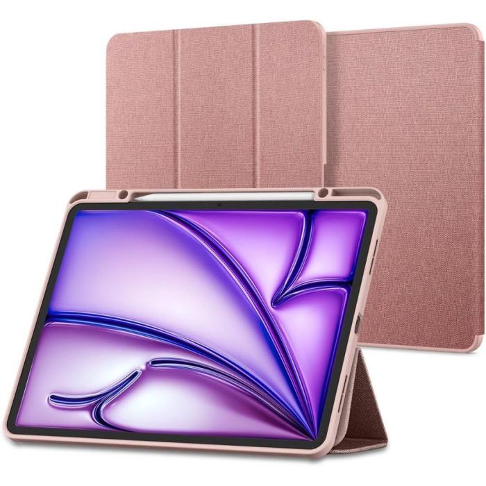 Bild 1, Spigen iPad Air 2025-2020 Fodral Urban Fit Roséguld