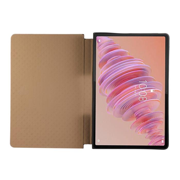 Bild 2, Lenovo Tab Plus Fodral Läder Svart