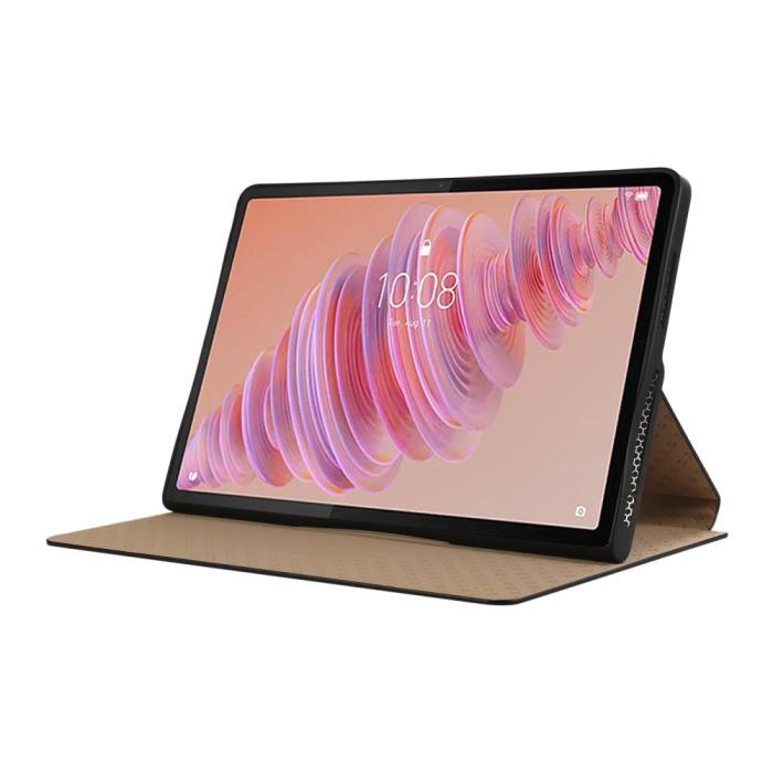 Bild 3, Lenovo Tab Plus Fodral Läder Svart