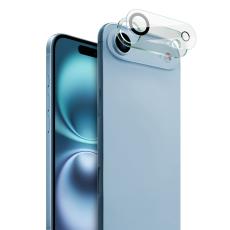 IMAK iPhone Air Linsskydd H&auml;rdat Glas Transparent