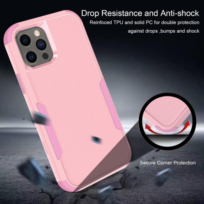 Bild 6, iPhone 14 Pro Max Skal Shockproof Hybrid Rosa