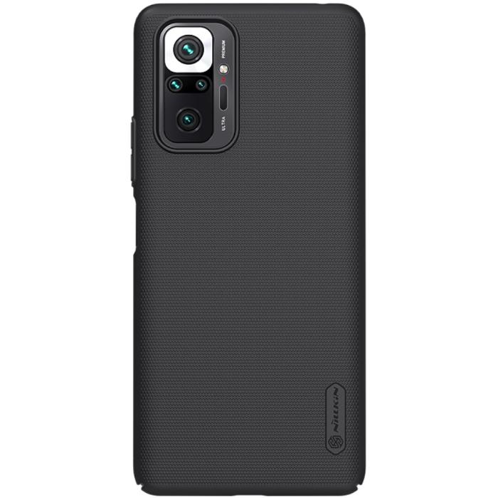 Bild 1, Xiaomi Redmi Note 10 Pro - NILLKIN Shield Frostat Skal - Svart
