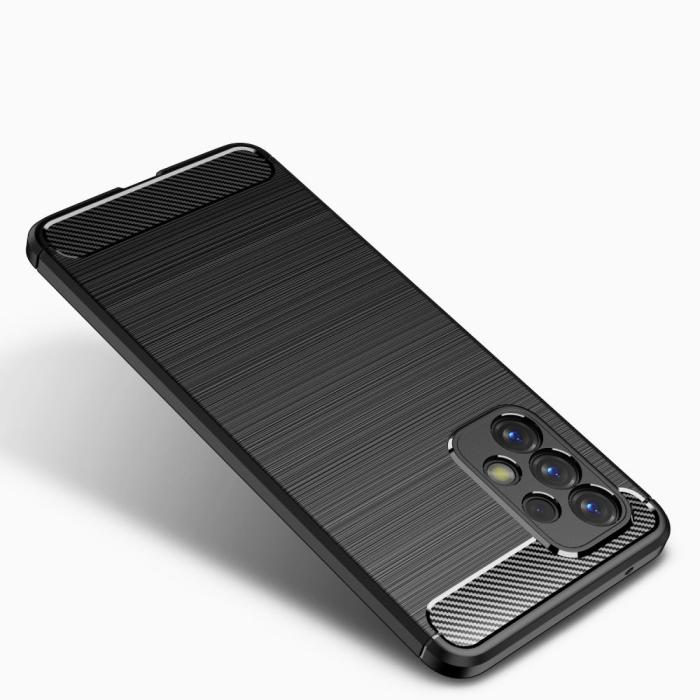 Bild 2, Tech-Protect Samsung Galaxy A53 5G Skal Borstad Stål Textur Svart