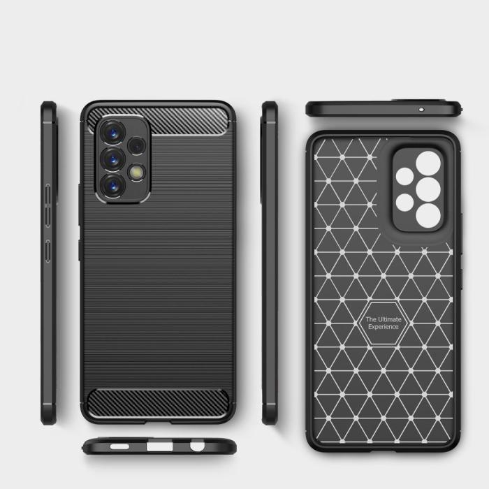 Bild 4, Tech-Protect Samsung Galaxy A53 5G Skal Borstad Stål Textur Svart