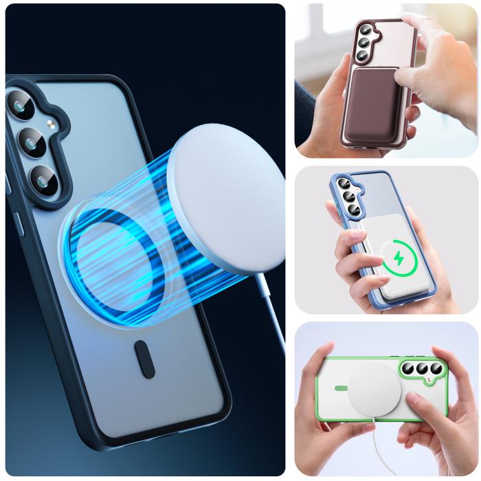 Bild 8, ColorPop Galaxy S24 Plus Skal CH MagSafe Matt Off White