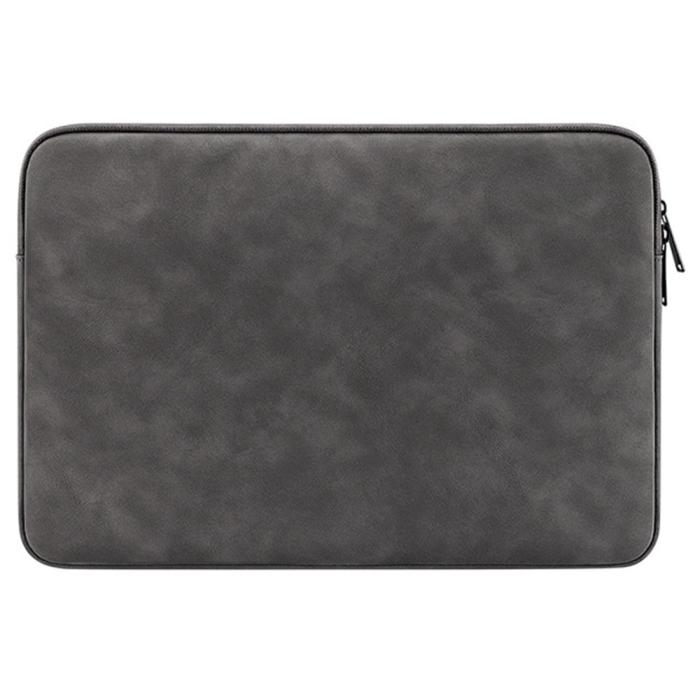 Bild 1, Läder Laptop Sleeve Med Mjukt Foder 13.3