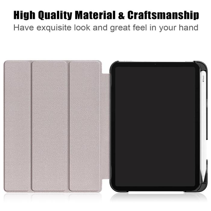 Bild 5, iPad Mini 2024/2021 Fodral Tri-Fold Pennhållare Dont Touch Me