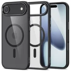 Tech-Protect iPhone Air Skal MagSafe BasicMag Matt Svart/Transparent