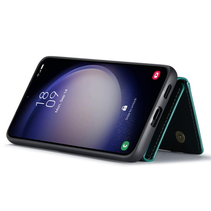 Bild 3, DG.MING Galaxy S23 FE Skal Med Magnetisk Plånbok Grön