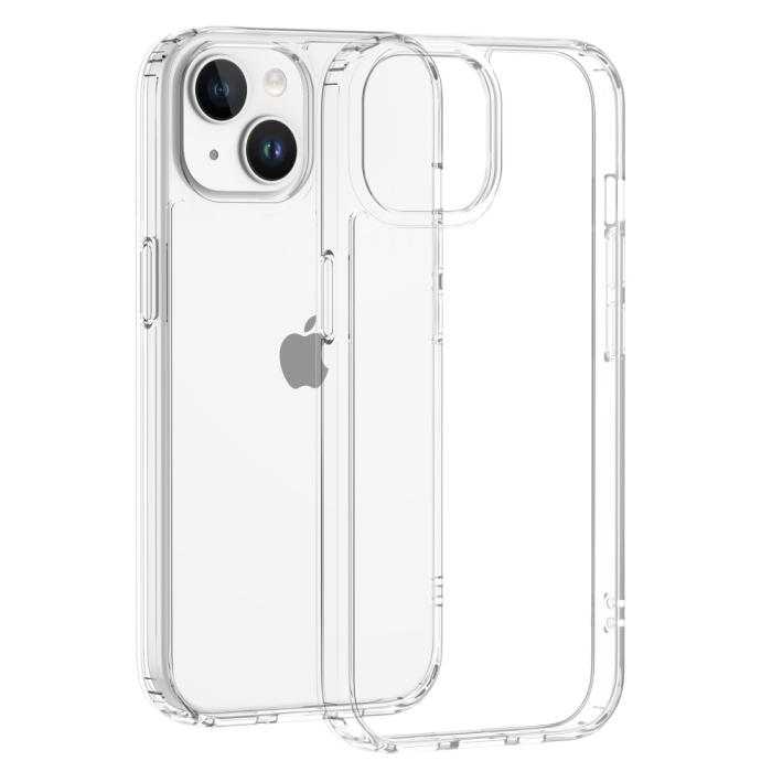 Bild 1, LEEU DESIGN iPhone 15 Skal Akryl/TPU Transparent