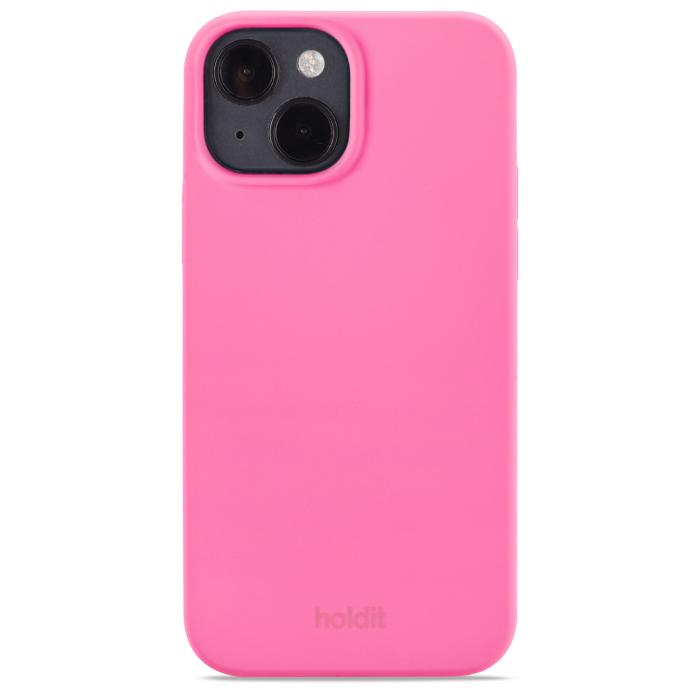 Bild 1, holdit iPhone 14 / 13 Skal Silikon Bright Pink